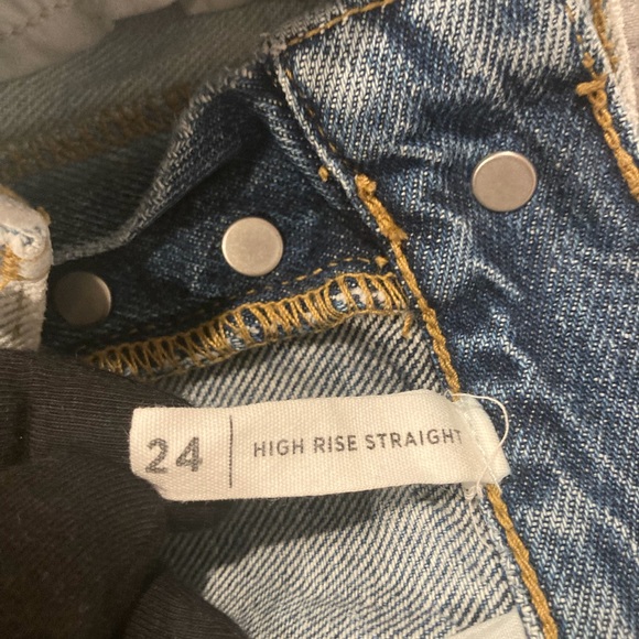 Pacsun Two Tone High-rise Jeans Size 24 - Picture 7 of 12